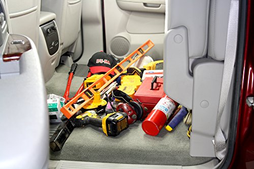 Du-Ha Under Seat Storage Fits 07-13 Chevrolet/Gmc Silverado/Sierra Light Duty & 07-14 Heavy Duty Crew Cab, Lt Grey, Part #10043 #TOP4