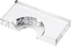 Localizador de bilhar acrílico para bolas de bilhar de 6 cm, marcador de posição de bola de sinuca, transparente