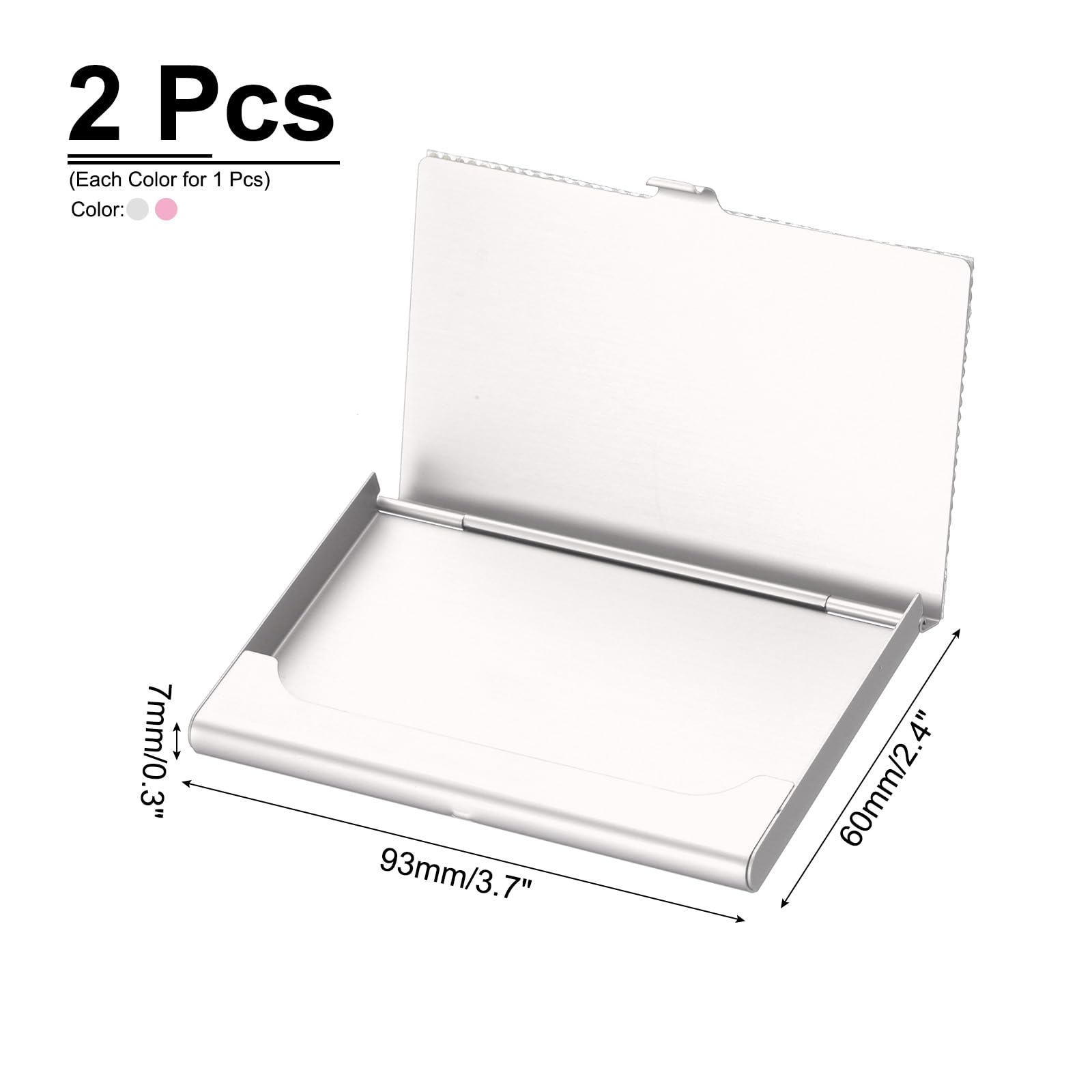 PATIKIL Bling Alloy Business Card Holder - Image 2