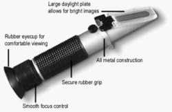 Westover Refractometers - AUTO TEMPERATURE COMPENSATING REFRACTOMETER