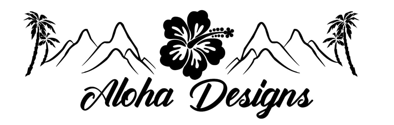 Aloha Designs Aloha - Toallas de playa con calcomanía Aloha, microfibra de secado rápido para playa, camping, piscina, deportes, mochileros, yoga, gimnasio, toalla de viaje de 60 x 31.5 pulgadas,