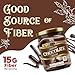ChocZero Keto Chocolate Sauce, Sugar Free Hot Fudge, No Artifical Sweeteners, Low Carb Dessert & Ice Cream Topping, Gluten Free, 12 oz Jar