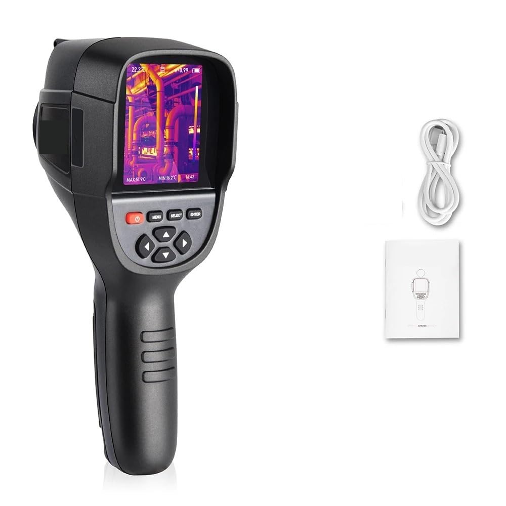Cámara termográfica GW256 for Fugas en tuberías de Agua y alimentación eléctrica 256 * 192 de Mano