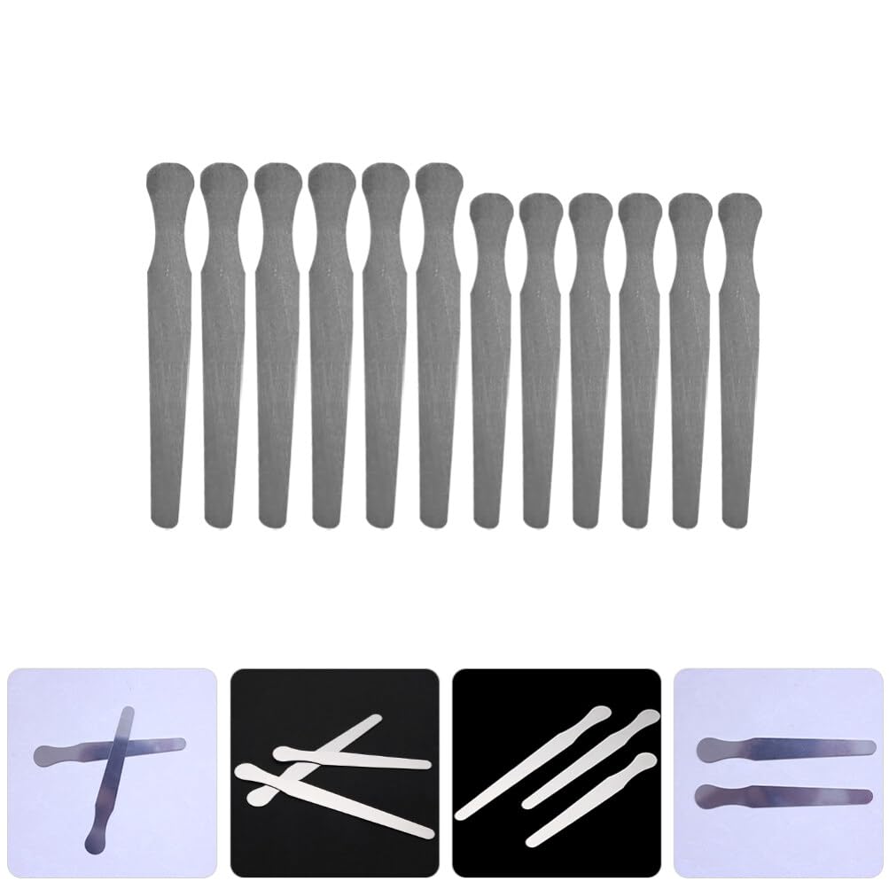 iplusmile 12pcs Tongue Depressors Lengths Reusable Diagnostic Tools for Oral Examination and Laboratory Use Safe and Practical