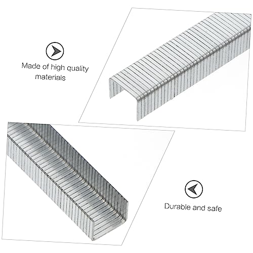 Clavos de grapas tipo puerta Heavy Duty 5000 piezas de acero para tapicería y proyectos de carpintería miniatura 4