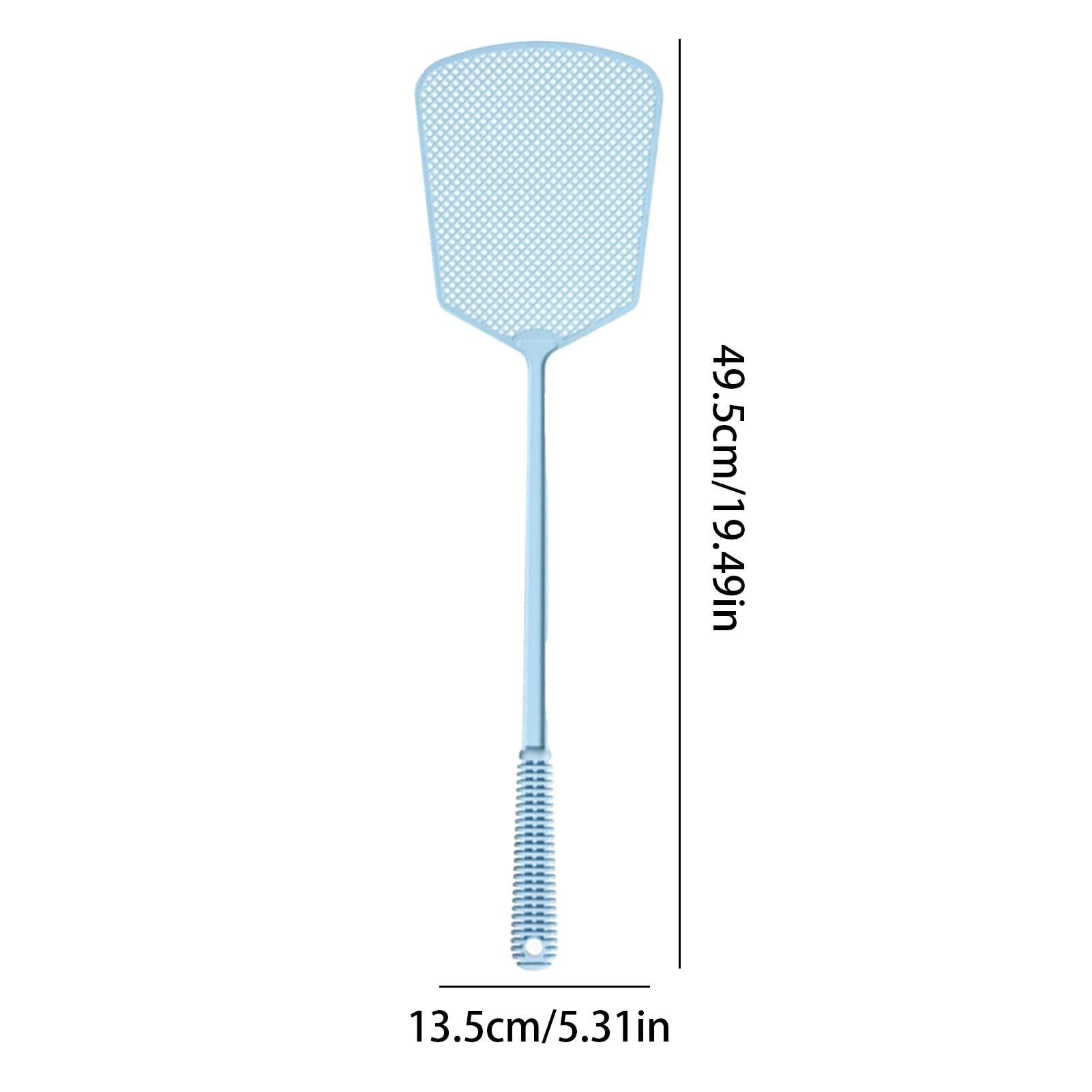 Tapette à Mouches Manuelle Légère - 49,5 Cm, En PP, Avec Trou Pour Accrochage Mural - Pour Maison, Jardin, Camping