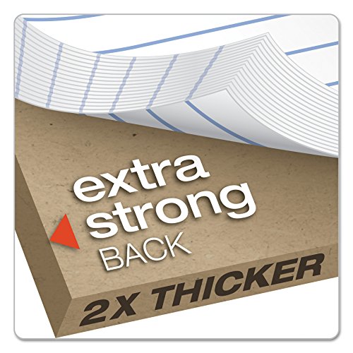 Ampad-Double-Sheet-Writing-Pads-Narrow-Ruled-Size-85-x-1175-Inches-White-Paper-100-Sheets-Per-Pad-20-346