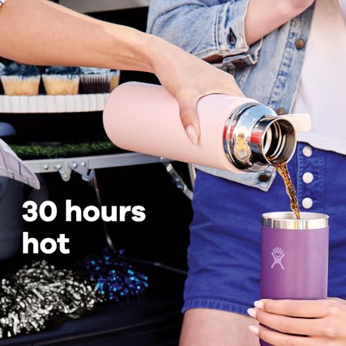 Flasque et tasse Hydro Flask Rose trillium 800 ml isolée