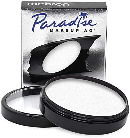 Mehron Makeup Paradise Makeup AQ Face & Body Paint (1.4 oz) (White)