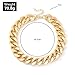 Octwine Women Statement Punk Cuban Link Chain Choker Necklace Chunky Chain Link Necklace Boho Fashion Collar Necklace for Women