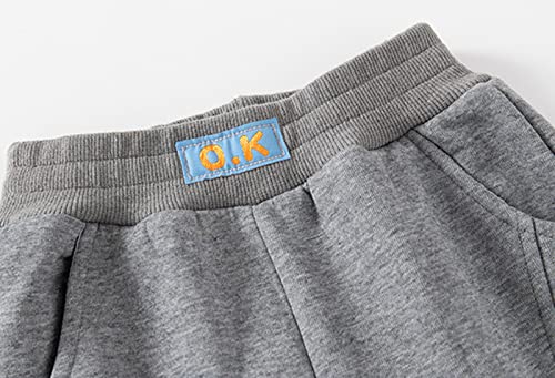 Toddler Boys Cotton Active Jogger Sweatpants,Kids Girls Casual Athletic Solid Pull On Pants Baby Thick Flare Sweatpants2