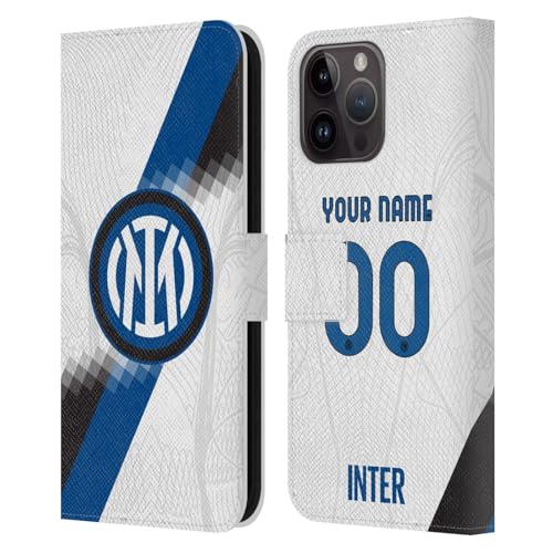 Inter Milan coque iPhone 15 Pro Max protégez votre écran avec l'étui portefeuille