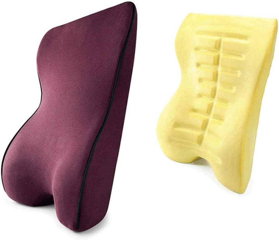 Lumbar Pillow-Car Waist Rely on Memory Cotton Lumbar Office to Protect The Waist