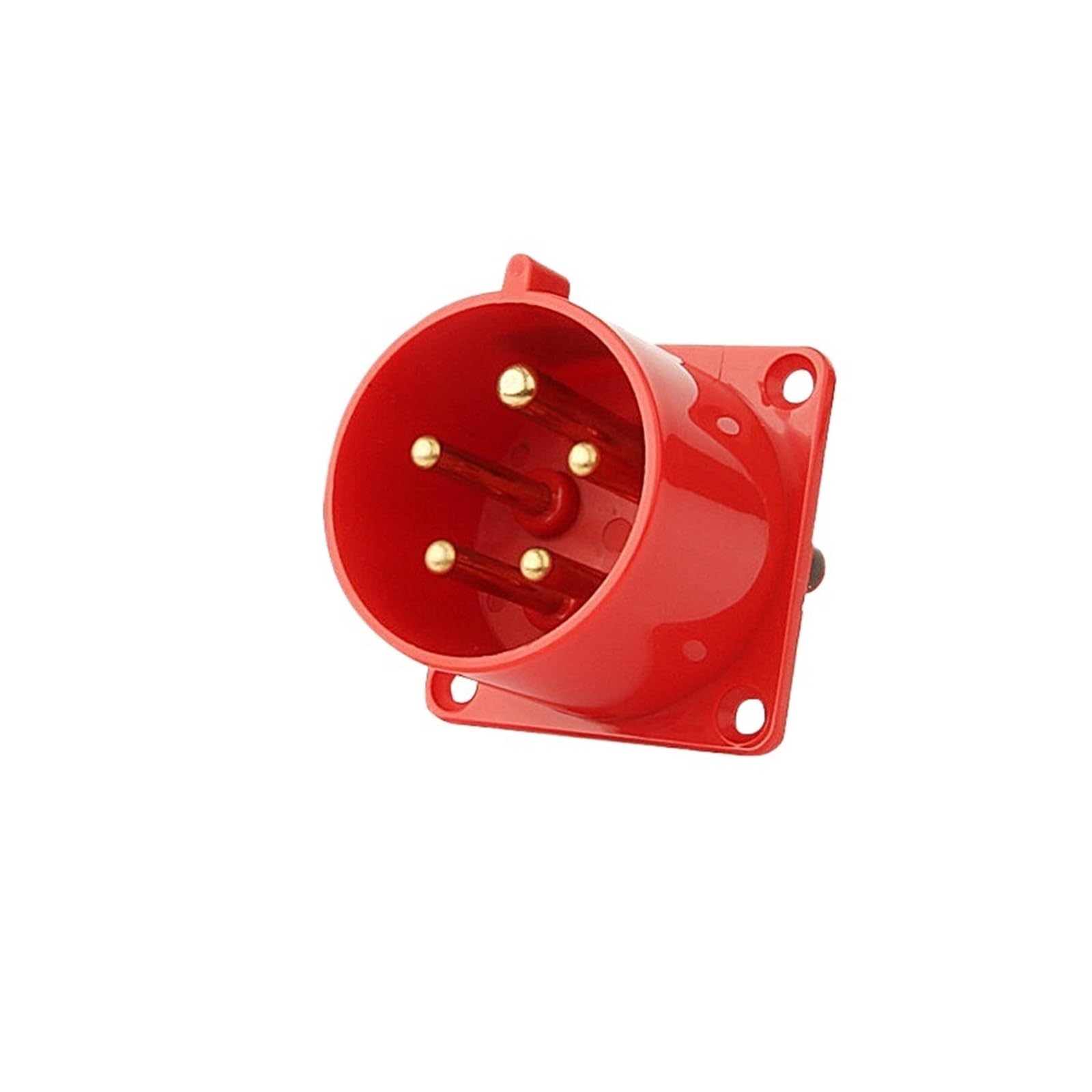 Enchufe industrial 220V 380V contra fallos por humedad, clavija macho y hembra de 4 polos