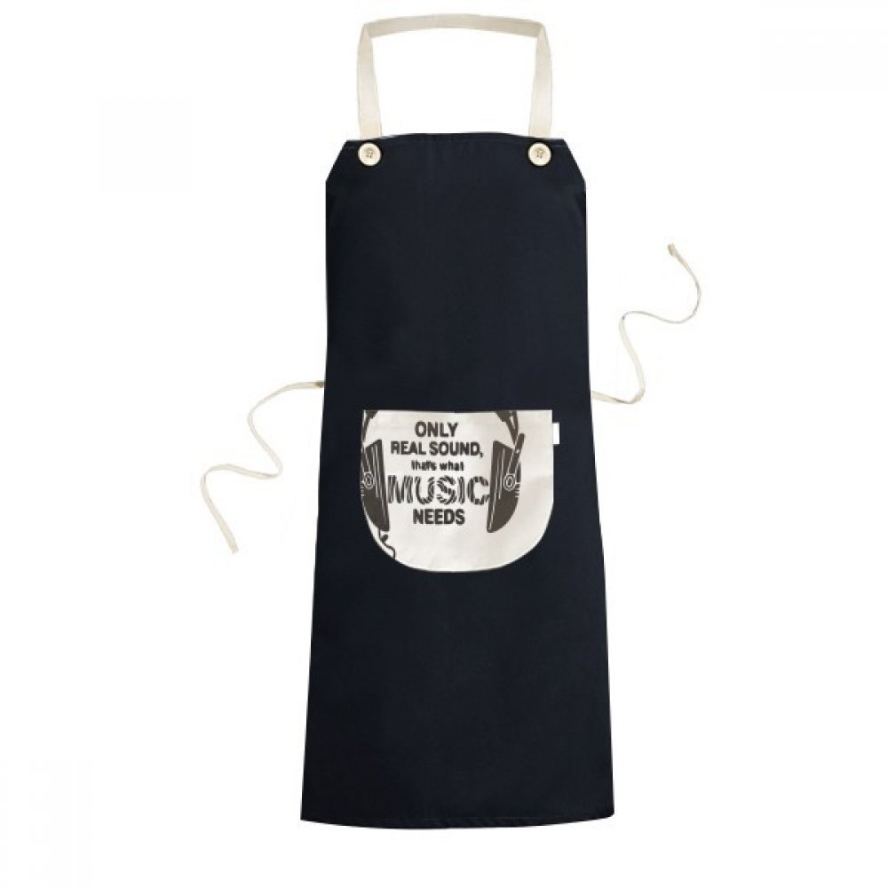 Tabliers de cuisine motif silhouette moderne grand format 70x67cm avec poche de rangement