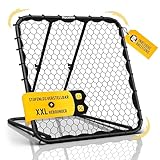 Racetex Rebounder für Fußball XXL [125cm x 125cm] - Fussball Rebounder mit robuster Konstruktion...
