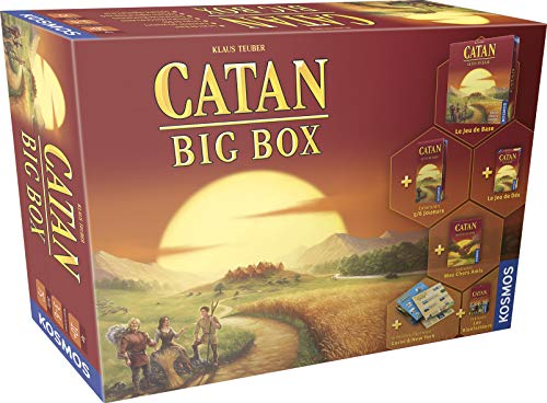 Asmodee Catan: Big Box Juego de Mesa - Juego de Mesa - Juego de Estrategia