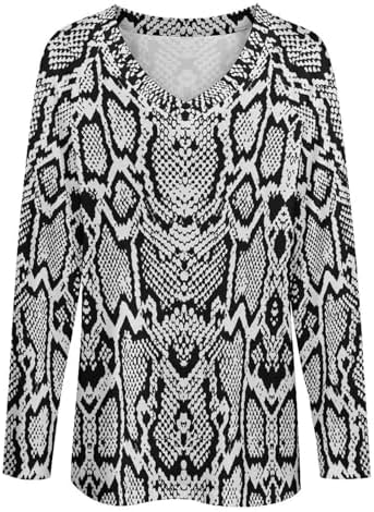 Snake Skin Texture Women's Long Sleeve T-Shirt Women's Fashion