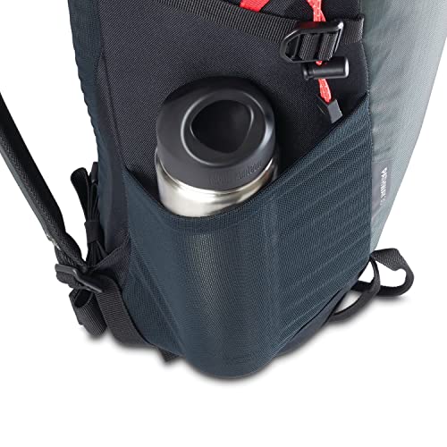Image of High Sierra Pathway 2.0 Backpack with Hydration Storage Sleeve, for Hiking, Biking, Camping, Traveling, Forest Green /Black, 30L