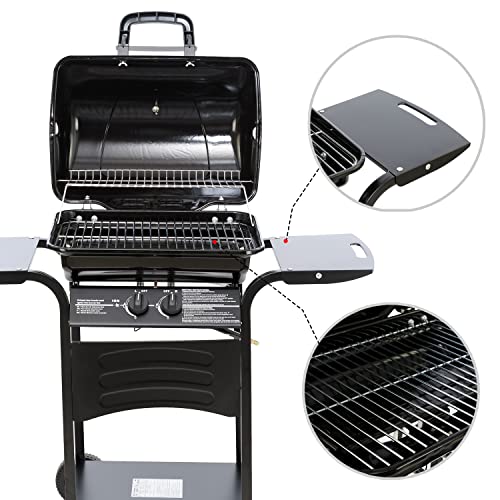 Gasgrill 2 Brenner MaxxGarden Gasgrill, 2-Brenner aus Edelstahl