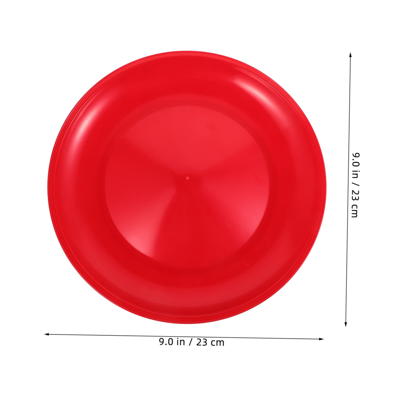 SUPVOX Circus Plate Props Juggling Disc Plastic Spinning Plate Sticks Circus Skills Equipment for Beginners