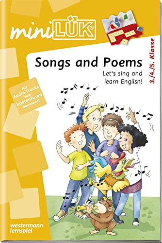 miniLÜK: 3./4. Klasse - Englisch Songs and Poems (miniLÜK-Übungshefte: Englisch)