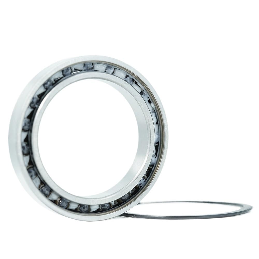 DUKUTS 6808 Hybrid Ceramic Bearing 40x52x7 mm ABEC-1 1PC Bicycle Bottom Brackets Spares 6808RS Si3N4 Ball Bearings