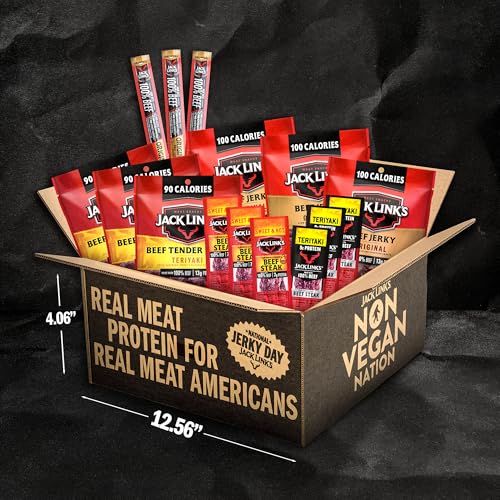 Jack Link's Beef Jerky Variety Pack Gift Basket - 15 Pack - Assorted Jerky, Steaks, and Meat Sticks - Ready to Eat Protein Snacks - Made with 100% Real Beef - image 7
