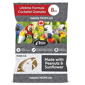 Tropican Lifetime Formula Cockatiel Granules, 8-Pound