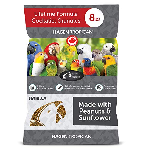 Tropican Lifetime Formula Cockatiel Granules, 8-Pound
