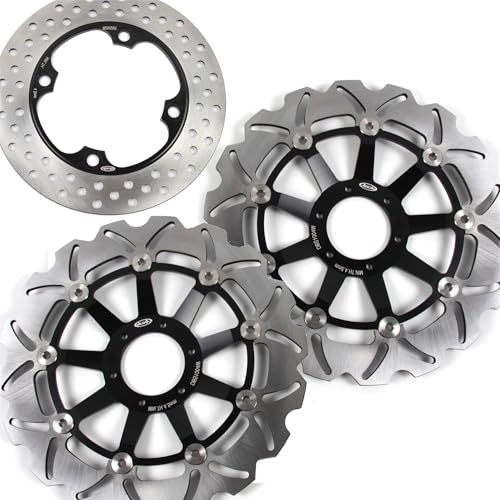 Disques de frein CBR600F noirs pour remplacer vos rotors usés