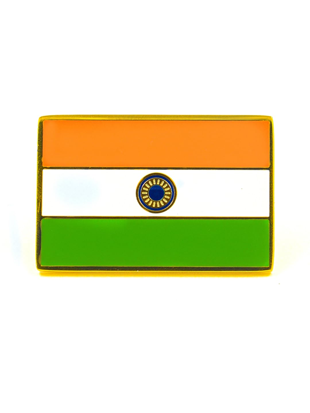 Premium Indian Flag | Lapel Pin | 18k Gold Plated | Brooch | Badge | for Republic Day & Independence Day Celebrations (B0CCMVKKFC) Amazon Price History, Amazon Price Tracker
