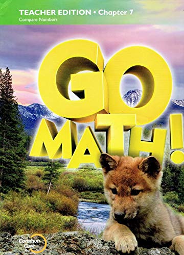 Go Math! Grade 1, Chapter 7: Compare Numbers, Teacher Edition ...
