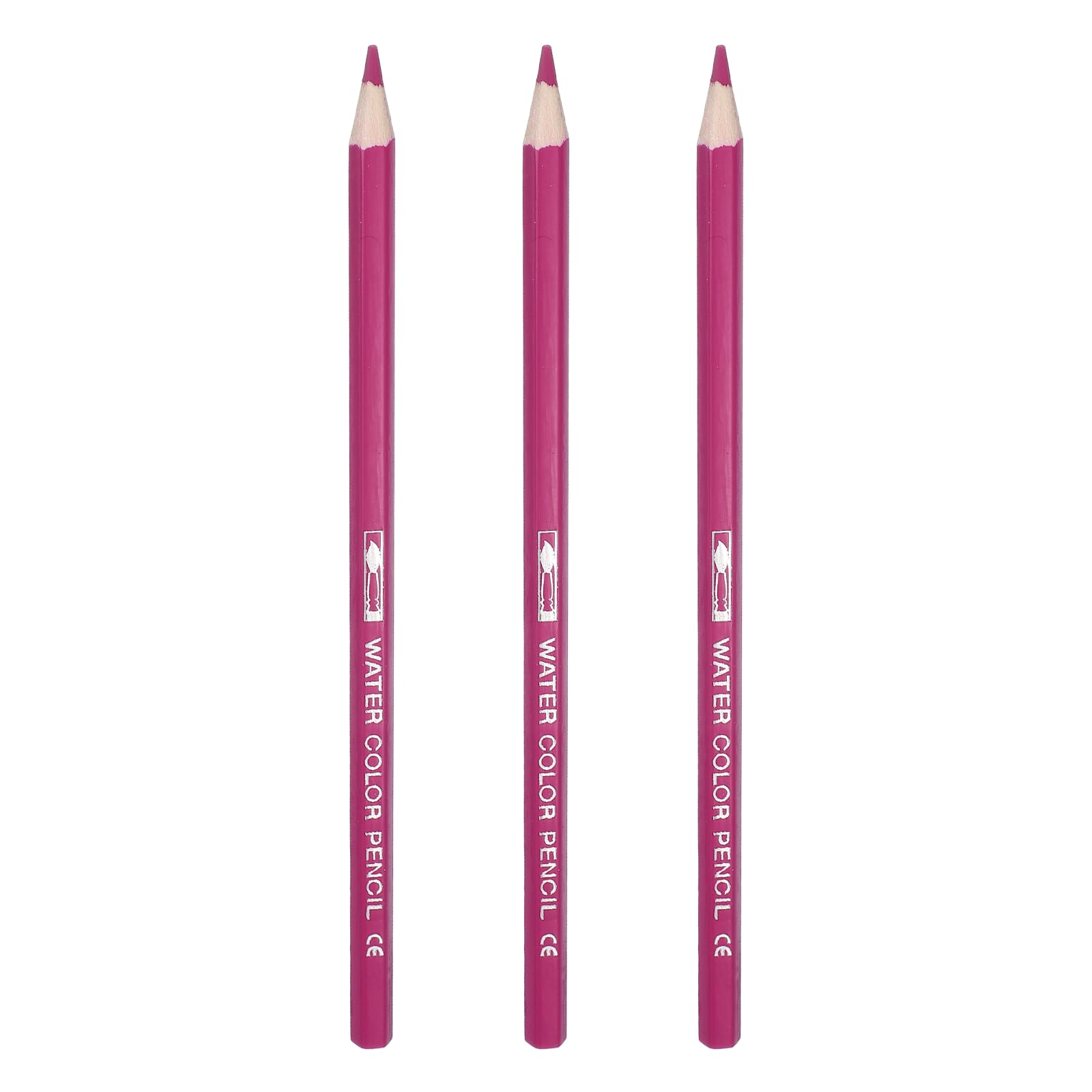 PATIKIL Watercolor Pencils, Peach Blossom Red Color Pencil Set Sketch Coloring Drawing Colored Pencils Bulk Artist Drawing Supplies for Adult Coloring Book Blending, 3 Pcs