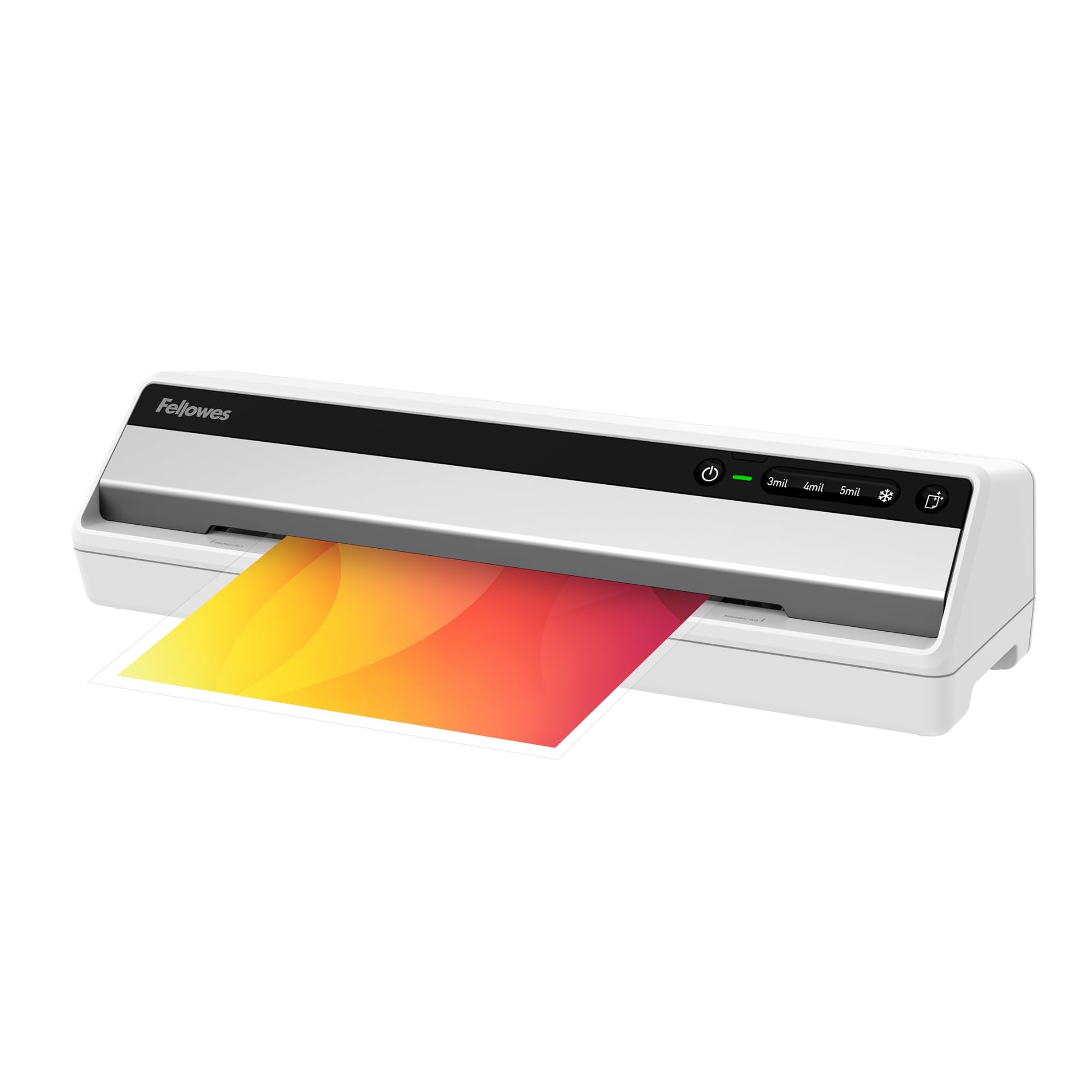 Fellowes Saturn 125 Thermal Laminator Machine for Home or Office with Pouch Starter Kit, 12.5 inch, Fast Warm-Up, Jam-Free Design (5736601)
