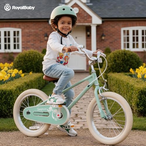 Image of RoyalBaby EZ Kids Bike,12 14 16 18 Inch Convertible Balance to Pedal Bike for Boys & Girls,Beginner Bicycle for Ages 2-9 Years
