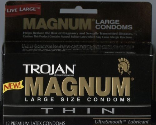 Trojan MAGNUM Thin Lubricated: 36-Pack of Condoms