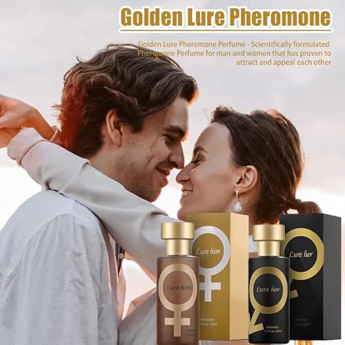 Javoli Classic Men's Perfume, Women's Perfume, Men's Eau De Toilette Spray To Attract Women, Golden Alluring Pheromone Perfume, Very Suitable For Daily Wear 1.7Fl.oz (1Pcs Women) #TOP2