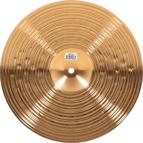 Meinl Cymbals HCS Bronze Hihat 13 Zoll (Video) Schlagzeug Becken – Paar – (33,02cm) B8 Bronze, Traditionelles Finish (HCSB13H)