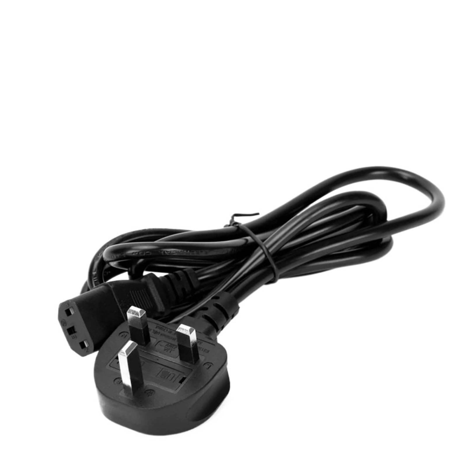 Cable de alimentacion UK de 3 pines y robusto diseño para servidor UPS de 10A