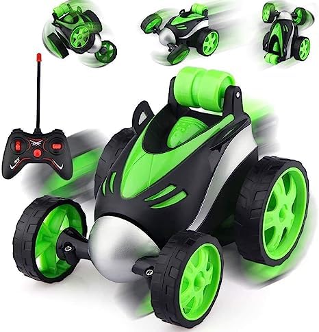 Toyshine Vibe Remote Control Car RC Stunt Vehicle 360° Rotating Rolling Radio Control Electric Race Car Boys Toys - Mix (B0C8DF7V8C) Amazon Price History, Amazon Price Tracker