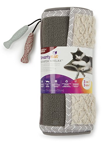 SmartyKat ScratchNRelax Cat Scratcher Mat and Lounge