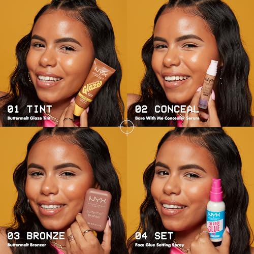 NYX PROFESSIONAL MAKEUP Buttermelt Glaze Soft Glow Skin Tint + SPF 30, Up To 12HR Wear, 05 Chai Butta - image 9
