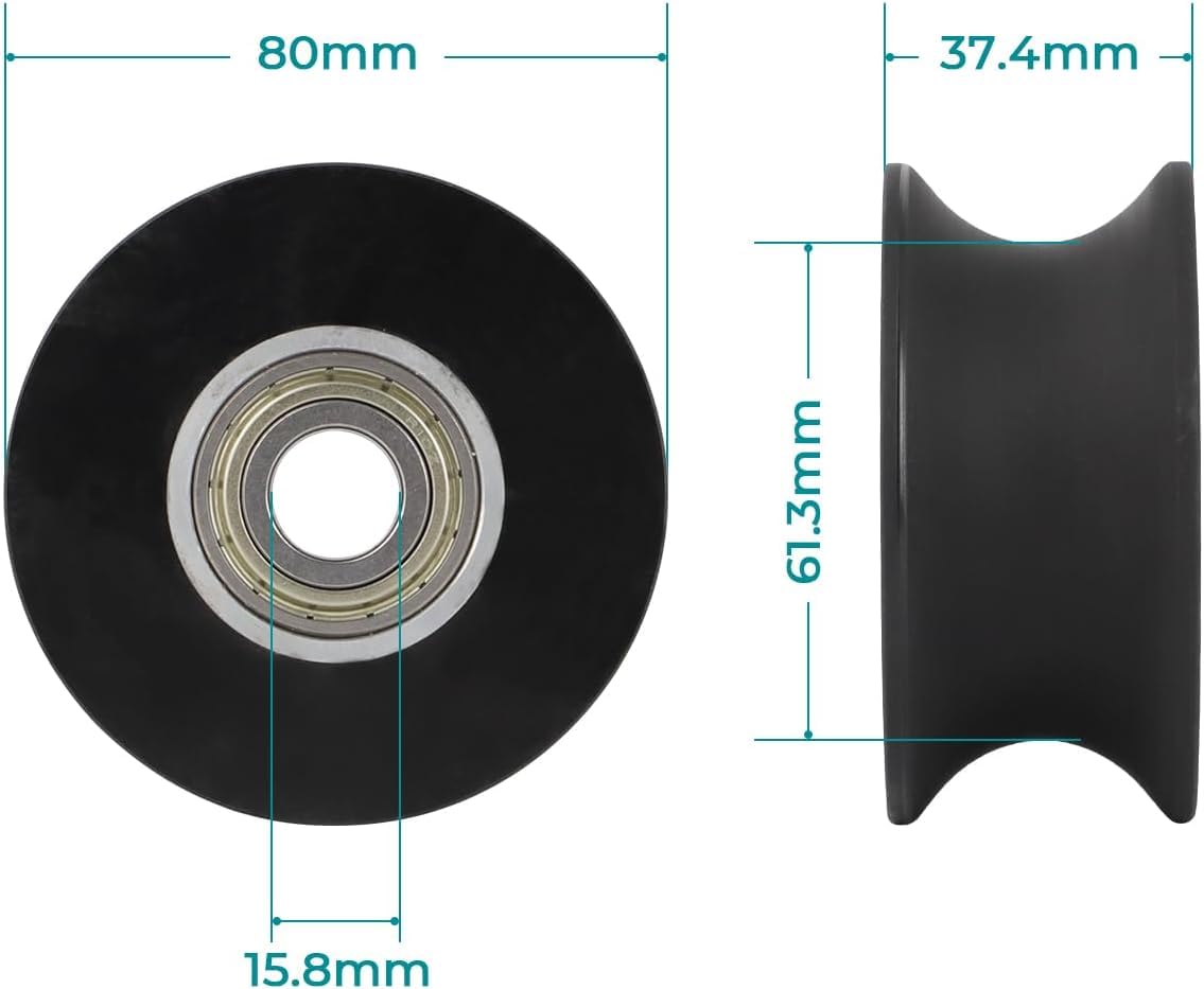 Replacement For Various ProForm Elliptical Models | 3" W X 4" D