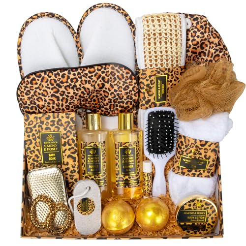 Valentines Day Gifts for Women, 20 Pcs XXL Leopard Bath and Body ...