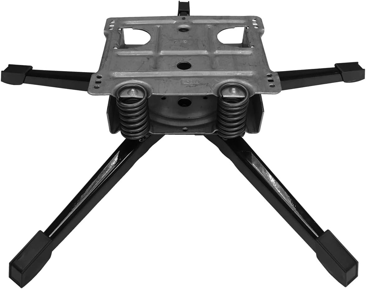 chairpartsonline 25" Replacement Recliner Base w/pitched Swivel Rocker Box Plate, 5-Leg w/caps - S5510