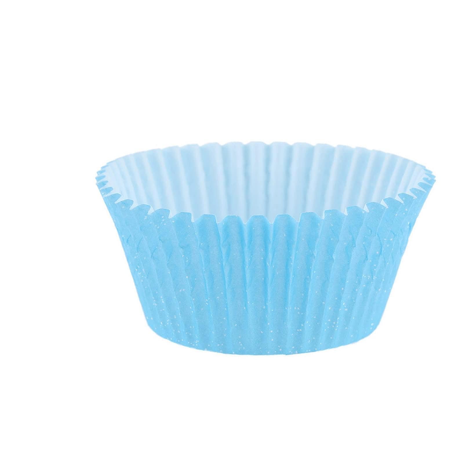 AUNMAS 100PCS Mini Cupcake Liners Round Cake Baking Cups Birthday Cupcake Wrappers Muffin Cases Dessert Holder for Home Wedding Birthday Party (2#)