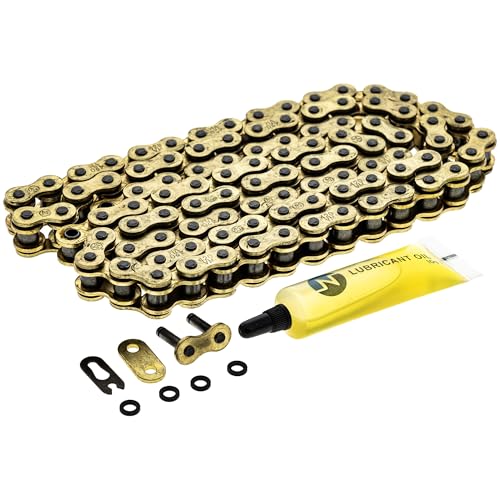 NICHE Gold 420 X-Ring Chain 98 Links with Connecting Master Link