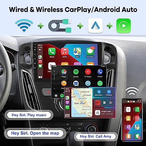 [2G + 64G] Rádio de carro para Ford Focus 2012-2017, 9