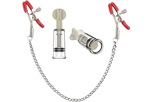 Red Bandz Nipple Clamps & Suckers: Exquisite Pleasure for Women and Men
